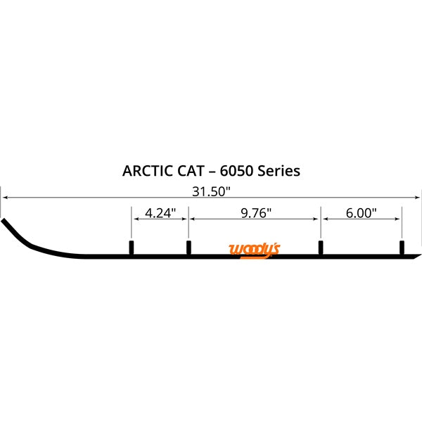 WOODY'S WEAR BAR RUNNER HARD A/C HSA-6050