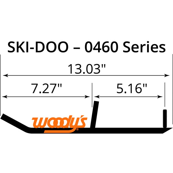 WOODY'S WEAR BAR RUNNER STD 0460 SERIES SDOO RUS-0460