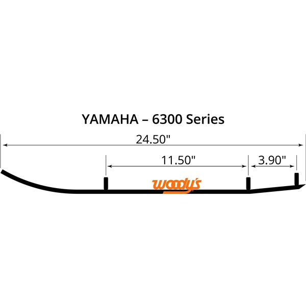 WOODY'S WEAR BAR RUNNER STD 6300 SERIES YAM RUY-6300