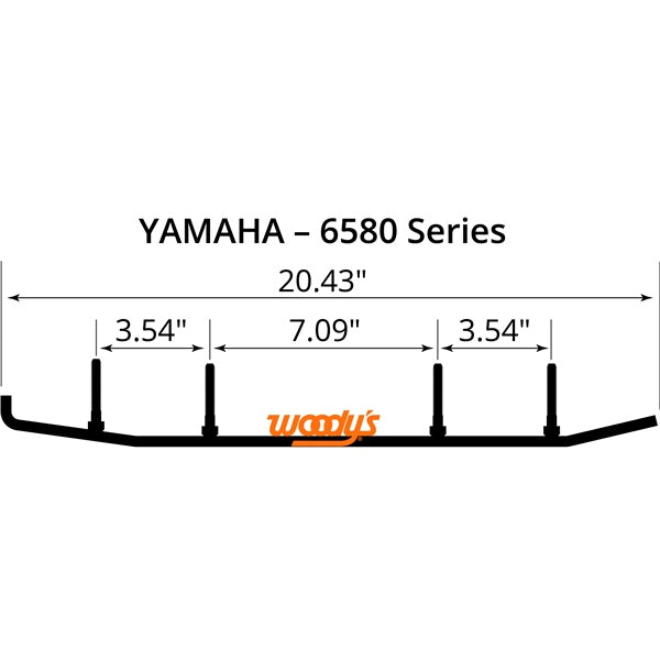 WOODY'S WEAR BAR RUNNER STD 6580 SERIES YAM RUY-6580