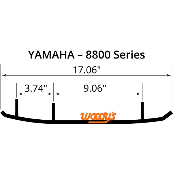 WOODY'S WEAR BAR RUNNER HARD YAM HSY-8800