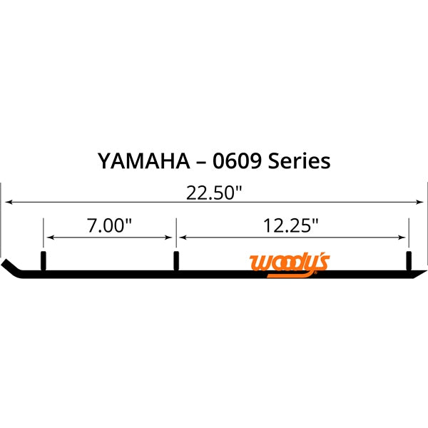 WOODY'S CARBIDE RUNN 4"X60D EXTENDER SERIES III EYV3-0609