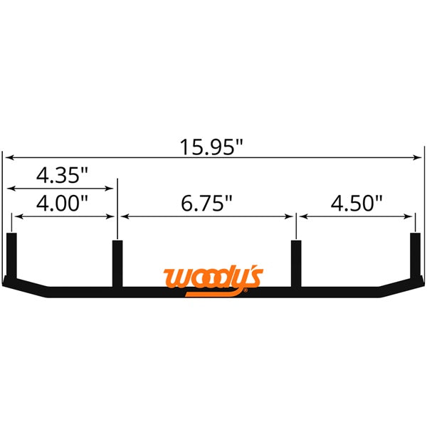 WOODY'S CARBIDE RUNNER 4" SLYDOG ESL3-3300