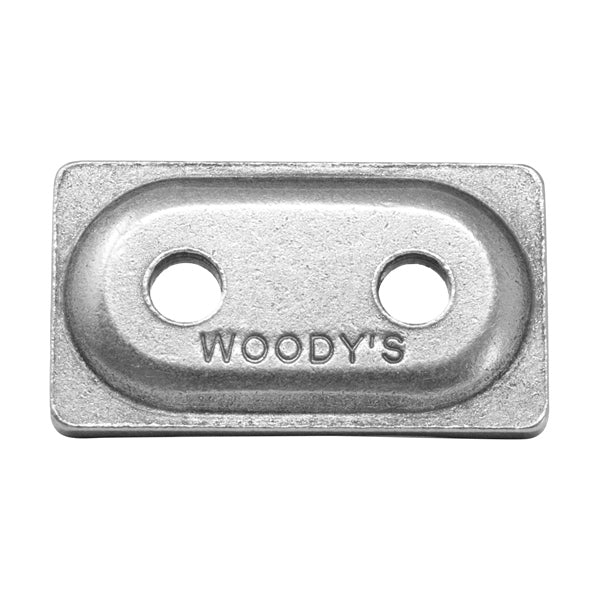 WOODY'S SUPPORT PLATE DBL DIGGER ALU QTY12 ADD-3725