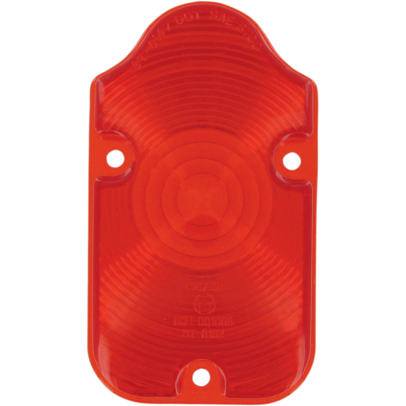 DRAG SPECIALTIES REPL RED LENS F/ 359581 T/L 2010-0564