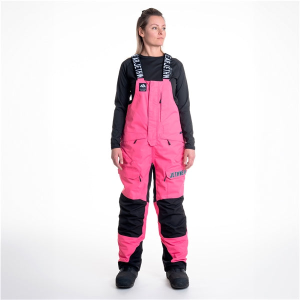 JETHWEAR BIB PANT WOM HOT PI S J24231-075-S