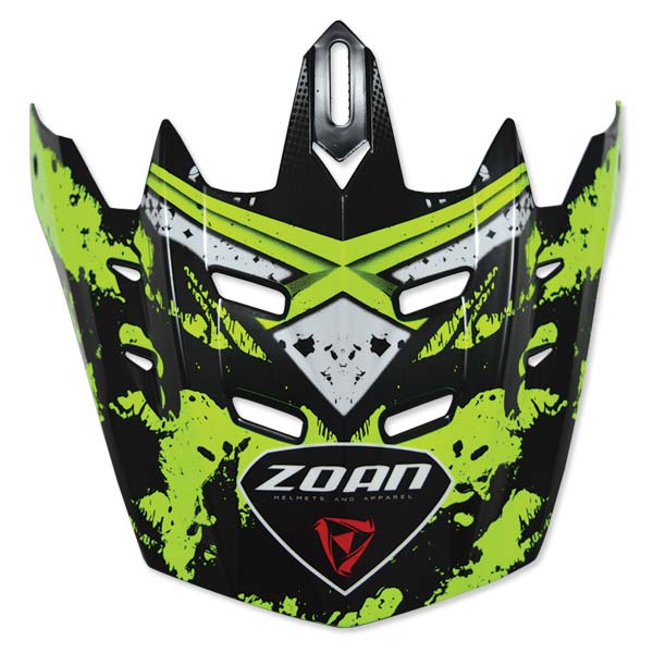 ZOAN MX-1 DUO VISOR GREEN 094-142