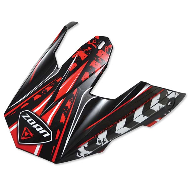 ZOAN SYNCHRONY VISOR RED 094-160
