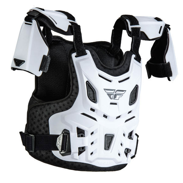 FLY RACING YOUTH REVEL ROOST OFFROAD GUARD WHITE 36-16065