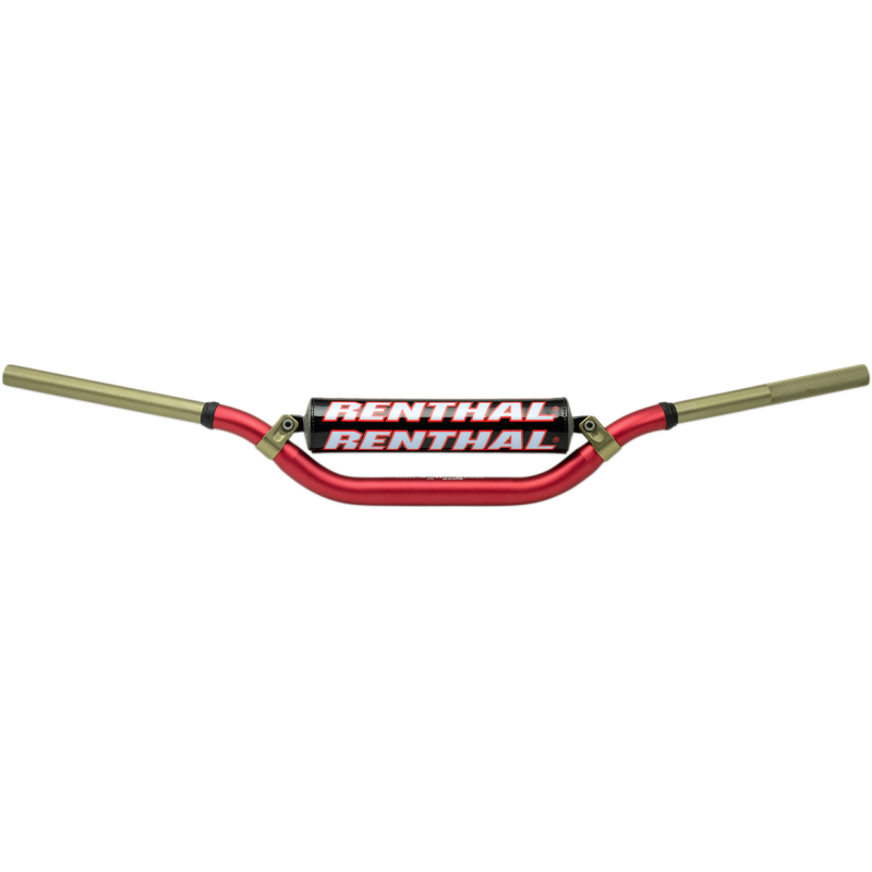 RENTHAL RENTHAL TWINWALL HANDLEBAR RED 722 918-01-RD-02-185