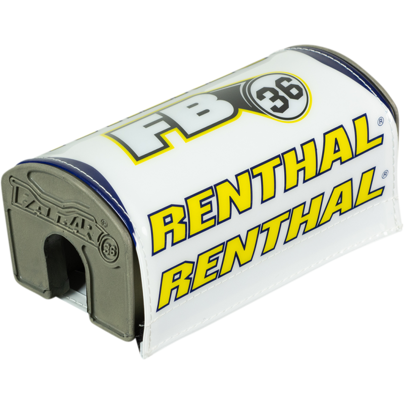 RENTHAL RENTHAL FATBAR36 BAR PAD WHITE/BLUE/YELLOW P348 P348