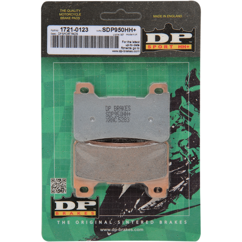 DP BRAKES SDP950HH SPORT HH COMPOUND BRAKE PAD SET SDP950HH