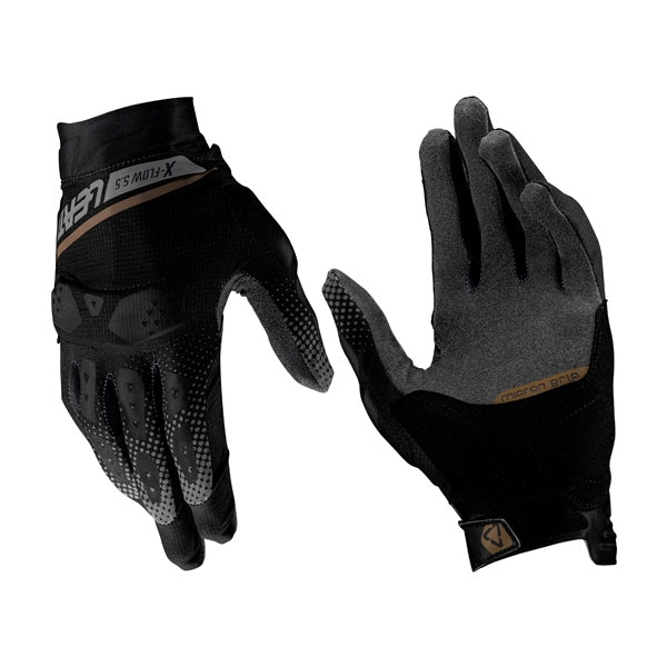 LEATT GLOVE ADV X-FLOW 5.5 SHORT STLTH 9 6025101962