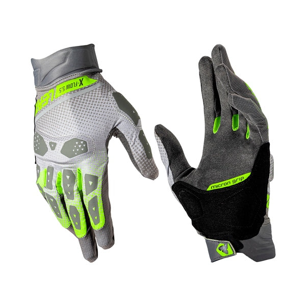 LEATT GLOVE ADV X-FLOW 5.5 SHORT HIVIZ 11 6025101984