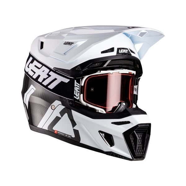 LEATT HELM MOTO 9.5 V26 KIT CARB/WH XL LEATT 1026000104
