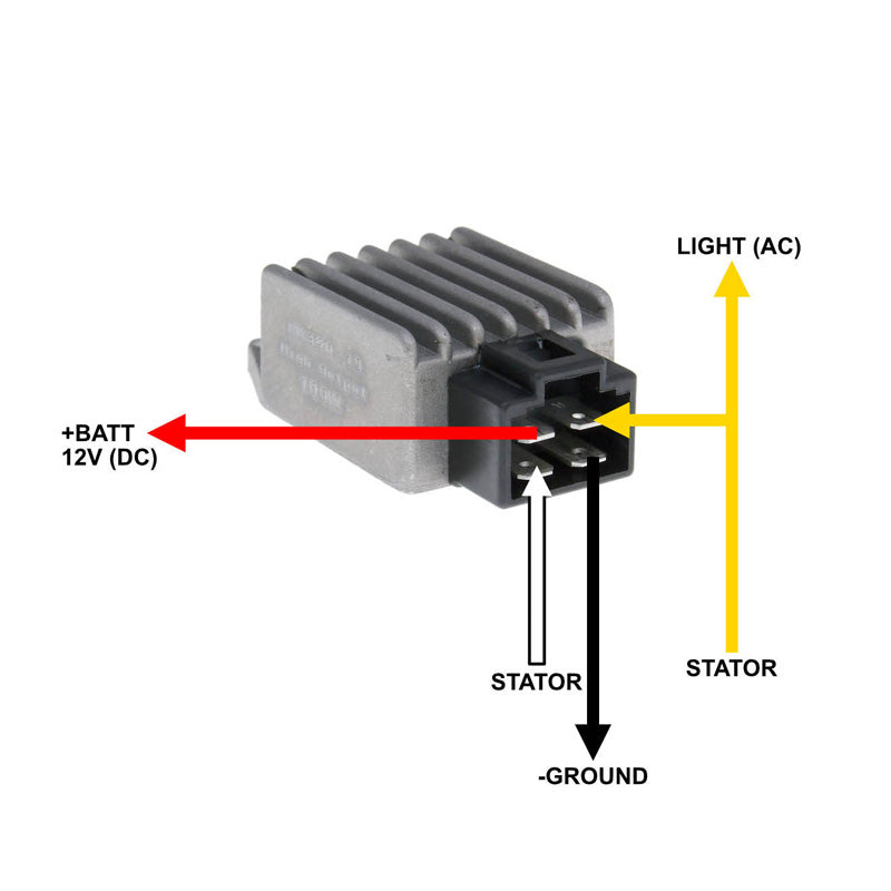NARAKU REGULATOR HO AC/DC 4-PIN W/ WIRING DIAGRAM 100W NK390_19