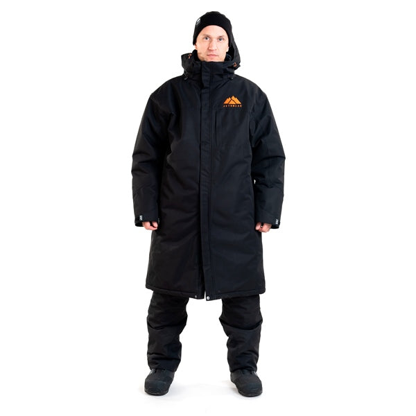 JETHWEAR JACKET PIT COAT BK/OG 2XL/3XL J2561-058-2XL-3XL