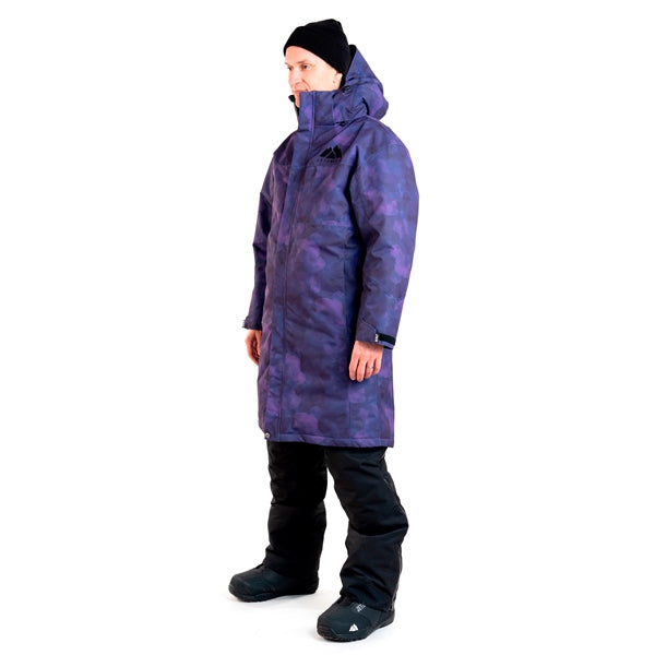 JETHWEAR JACKET PIT COAT PUR TIEDYE S/M J2561-229-S-M