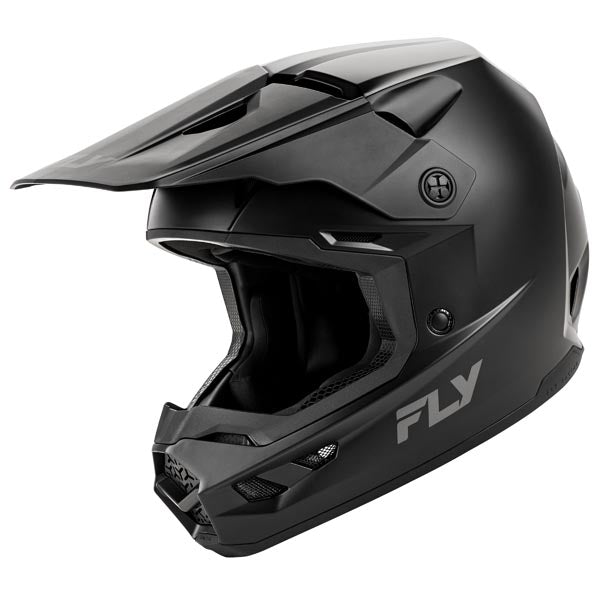 FLY RACING KINETIC LITE MX HELMET MATTE BLACK SMALL 73-3473S