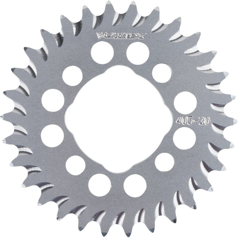 VORTEX SPROCKET VORTEX ALUM REAR 420-30 TOOTH SLVR 405-30