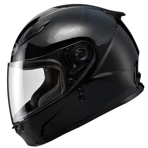 GMAX GM49Y FULL FACE HELMET YOUTH MEDIUM BLACK SINGLE LENS G7490021