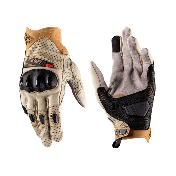 LEATT GLOVE ADV X-FLOW 8.5 SHORT SAND BRW M 6026003801