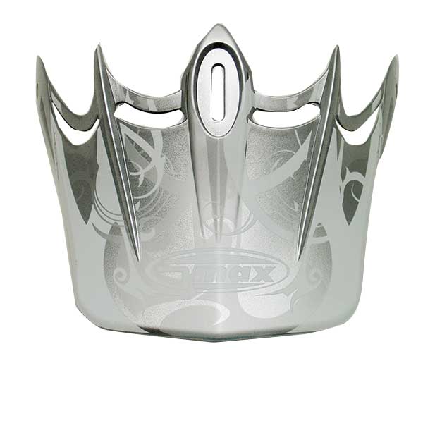 GMAX GM46 FUTURA VISOR XS-SMALL SILVER/GREY G980027