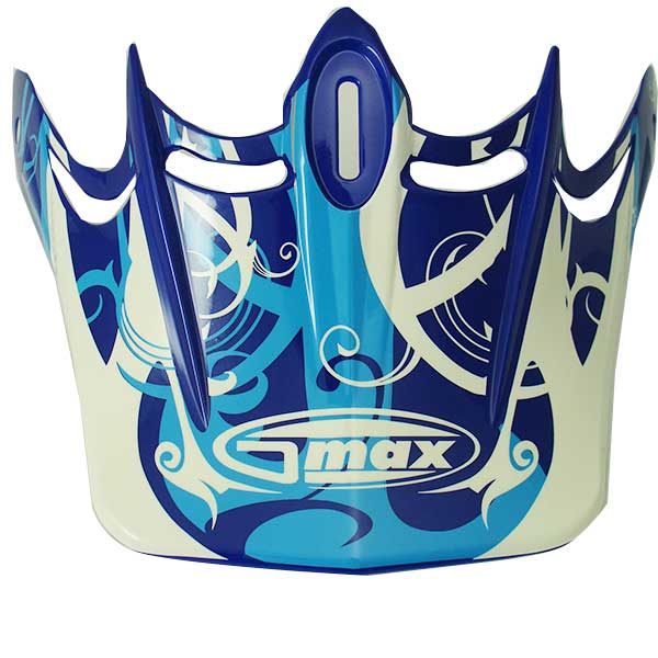GMAX GM46X FUTURA VISOR MEDIUM-3XL BLUE G980031