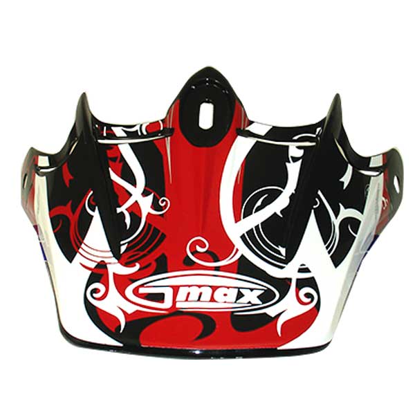 GMAX GM46Y FUTURE VISOR RED G980046