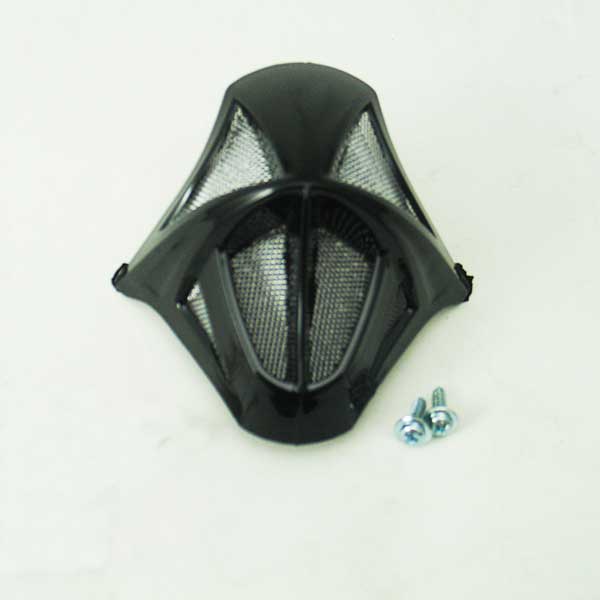GMAX GM46 MOUTH PIECE W/SCREWS BLACK G980267