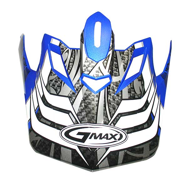 GMAX GM76 SHREDDER VISOR YOUTH BLUE G046019
