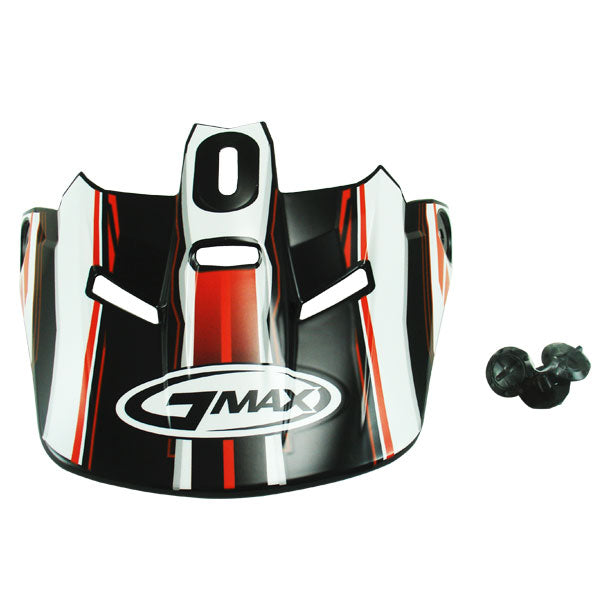 GMAX GM46.2X TRAXION VISOR XS-SMALL ORANGE G046223