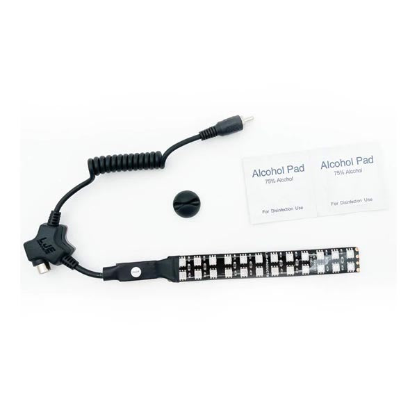 LJE BLIZZARD BUSTER - COLOUR SELECTABLE HELMET SAFETY LIGHT BB-CSHSL-10