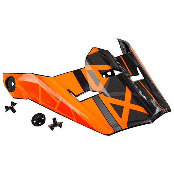 GMAX MX46 MX HELMET VISOR XS-MEDIUM ORANGE G046928