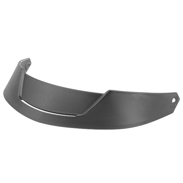 GMAX HH-75 SOLID HALF HELMET PEAK VISOR BLACK G075003