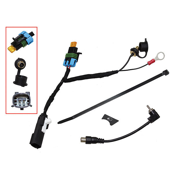 SPX HEATED VISOR PLUG KIT SKI-DOO/LYNX SM-01604