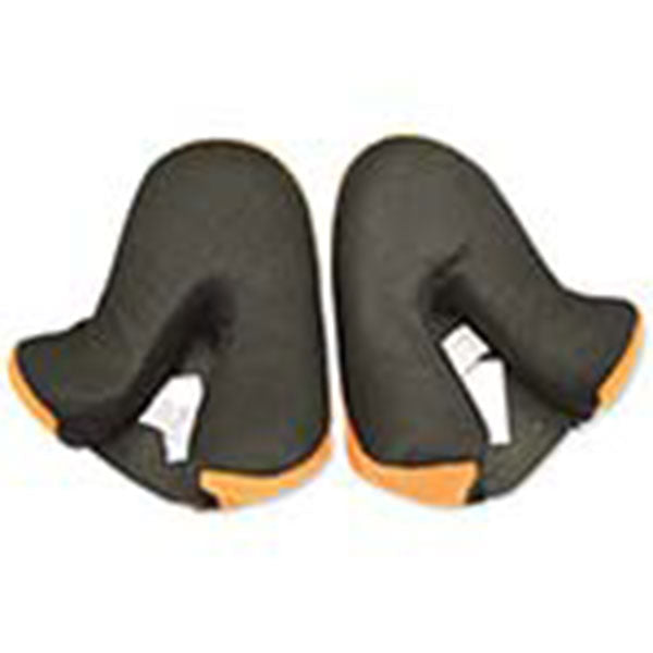 GMAX GM56 ORANGE CHEEK PADS LARGE G999729