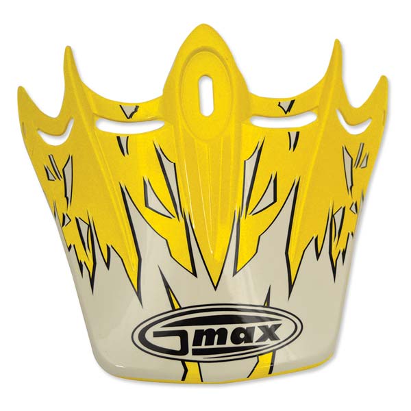 GMAX GM46Y MONSTER VISOR YOUTH YELLOW G999859