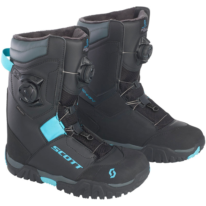 SCOTT XKULSHAN WOMENS BOOTS BLACK/BRIGHT BLUE EUR38/US7 279508-6713038