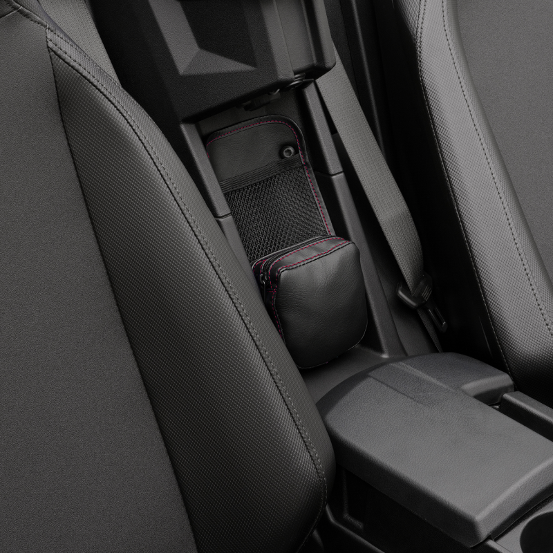 SHOW CHROME REAR CONSOLE ORGANIZER RD STITCH H44-3RED