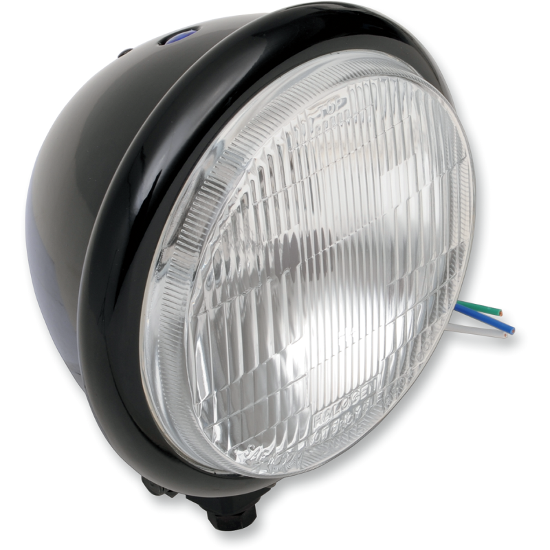 DRAG SPECIALTIES 5-3/4" GL/BLACK HEADLIGHT ASSEMBLY 2001-0553