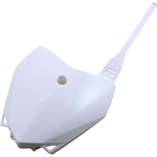 ACERBIS FRONT # PLATE- KLX110/110L:10-22 WHITE 2780400002