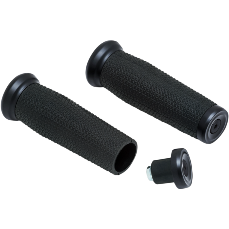 KURYAKYN THRESHER GRIPS, 7/8" UNIVERSAL, SATIN BLACK PN 5951 KUR5951