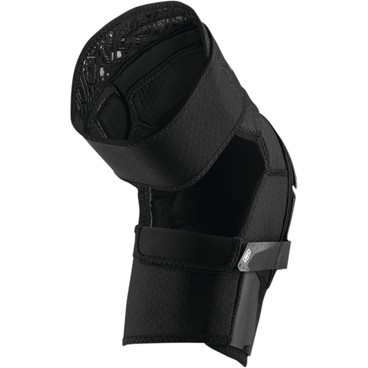 100% FORTIS KNEE GUARDS BLACK SM/MD 70007-00001