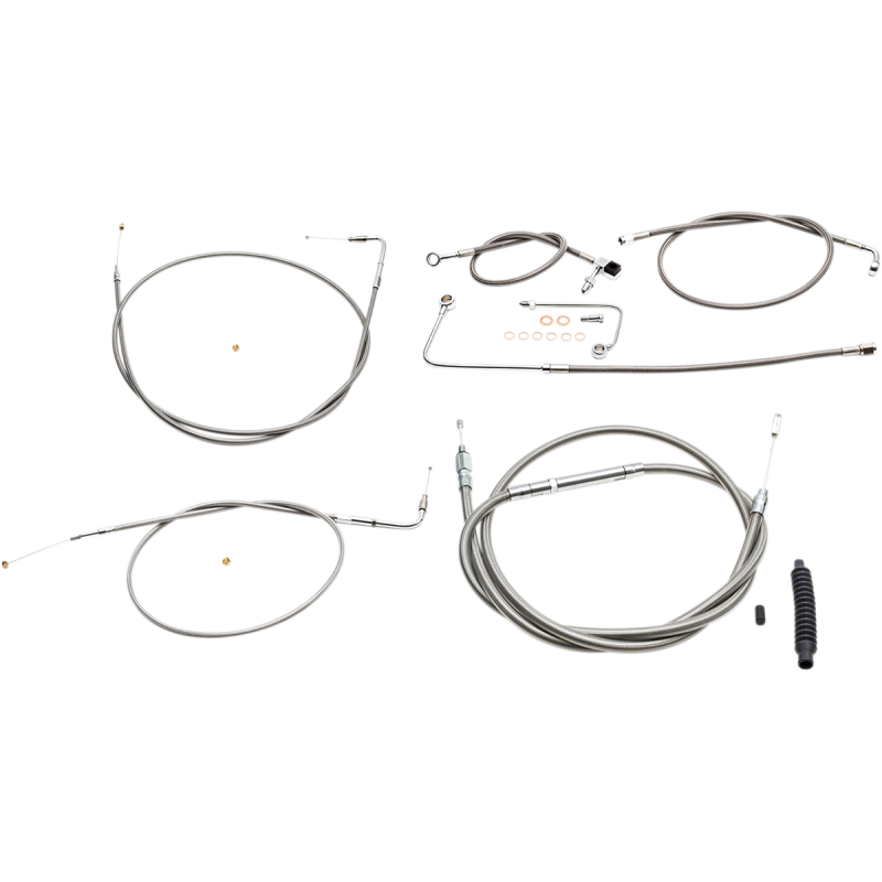 LA CHOPPERS CABLE KT 15-17" SS 2015-16 ST LA-8151KT-16