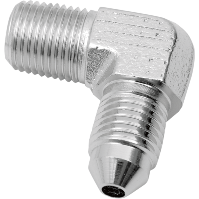 DRAG SPECIALTIES 1/8 NPT 90 DEGREE ADAPTER FITTING 279