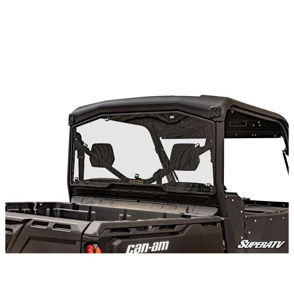 SUPERATV REAR WINDSHIELD - LIGHT TINT CAN-AM DEFENDER RWS-CA-DEFXMR-76