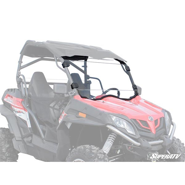 SUPERATV SCRATCH-RESISTANT FULL WINDSHIELD CFMOTO ZFORCE WS-CF-ZF800EX-70