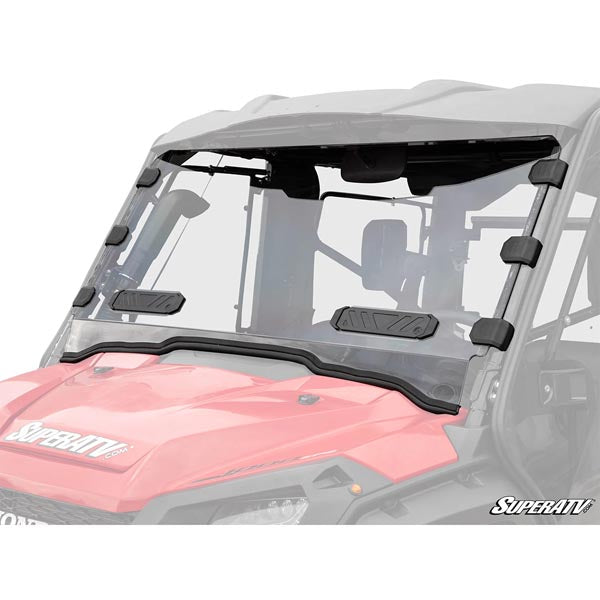SUPERATV VENTED FULL WINDSHIELD HONDA PIONEER 1000 WS-H-PIO1K-V-70
