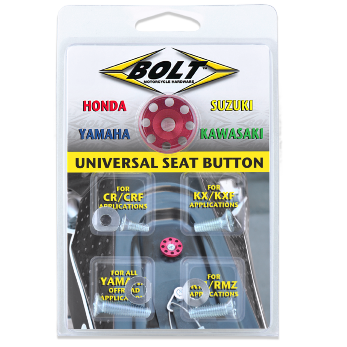 BOLT UNIVERSAL SEAT BUTTON FOR JAPANESE DIRT BMH-SB